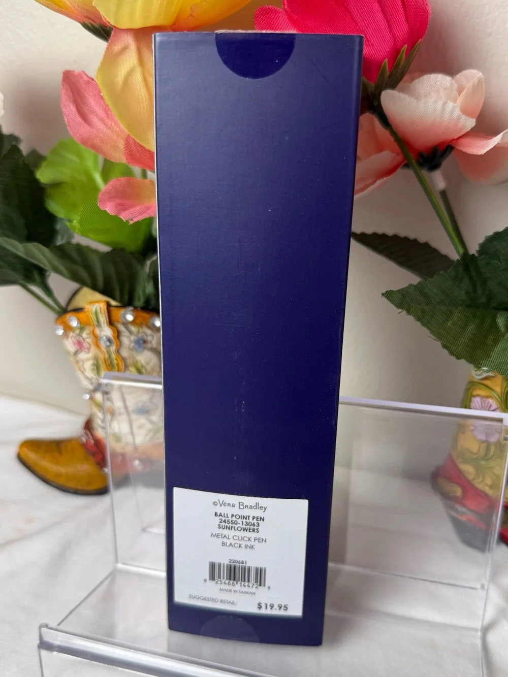 NWT Vera Bradley Sunflowers Ball Point Pen
